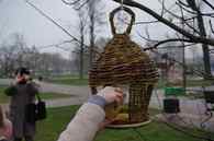 Кормушки для птиц появились в Подникольском парке Могилева