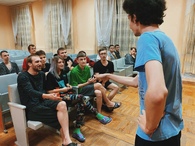 "Крокодил" со студентами МГУ им А.А.Кулешова