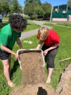 Областной проект БРСМ на лучшую цветочную клумбу «Цвети, Великий май! Символ Победы в цветах»