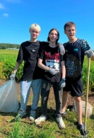 Актив Могилевской ГО ОО «БРСМ» в деле: благоустройство и память