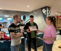 Турнир по боулингу "СТРАЙК" среди молодых специалистов города Могилёва! 