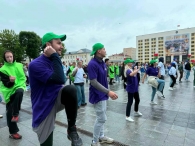 Молодежная зарядка «Спортом едины!»