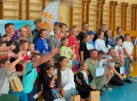 Городская спортландия "Битва Дворов" среди молодых семей города Могилева