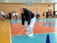 Городская спортландия "Битва Дворов" среди молодых семей города Могилева