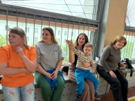 Городская спортландия "Битва Дворов" среди молодых семей города Могилева