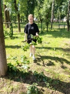 Молодежь в деле! Ликвидация последствий стихии!