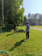 Молодежь в деле! Ликвидация последствий стихии!