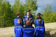 Привет из Якутии: могилёвские студенты трудятся на малом БАМе